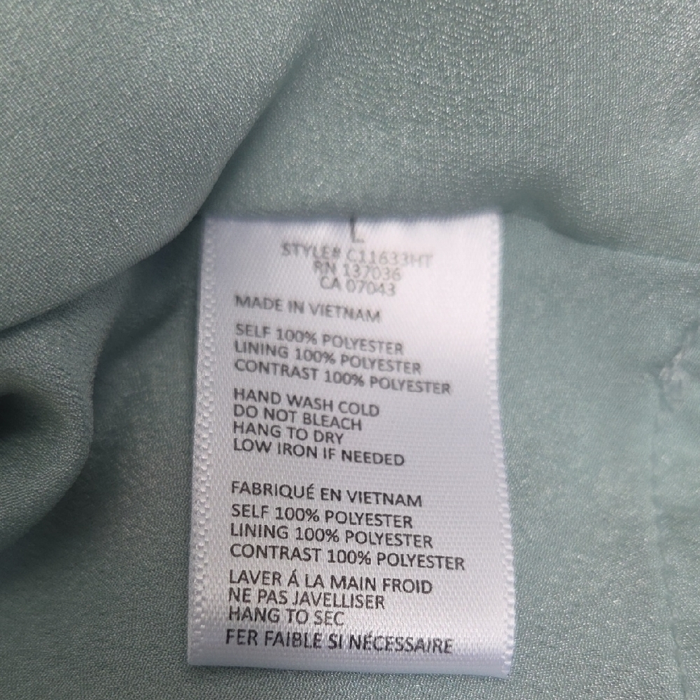 Paper Crane Green Tiered Camisole Top - Picture 7 of 8